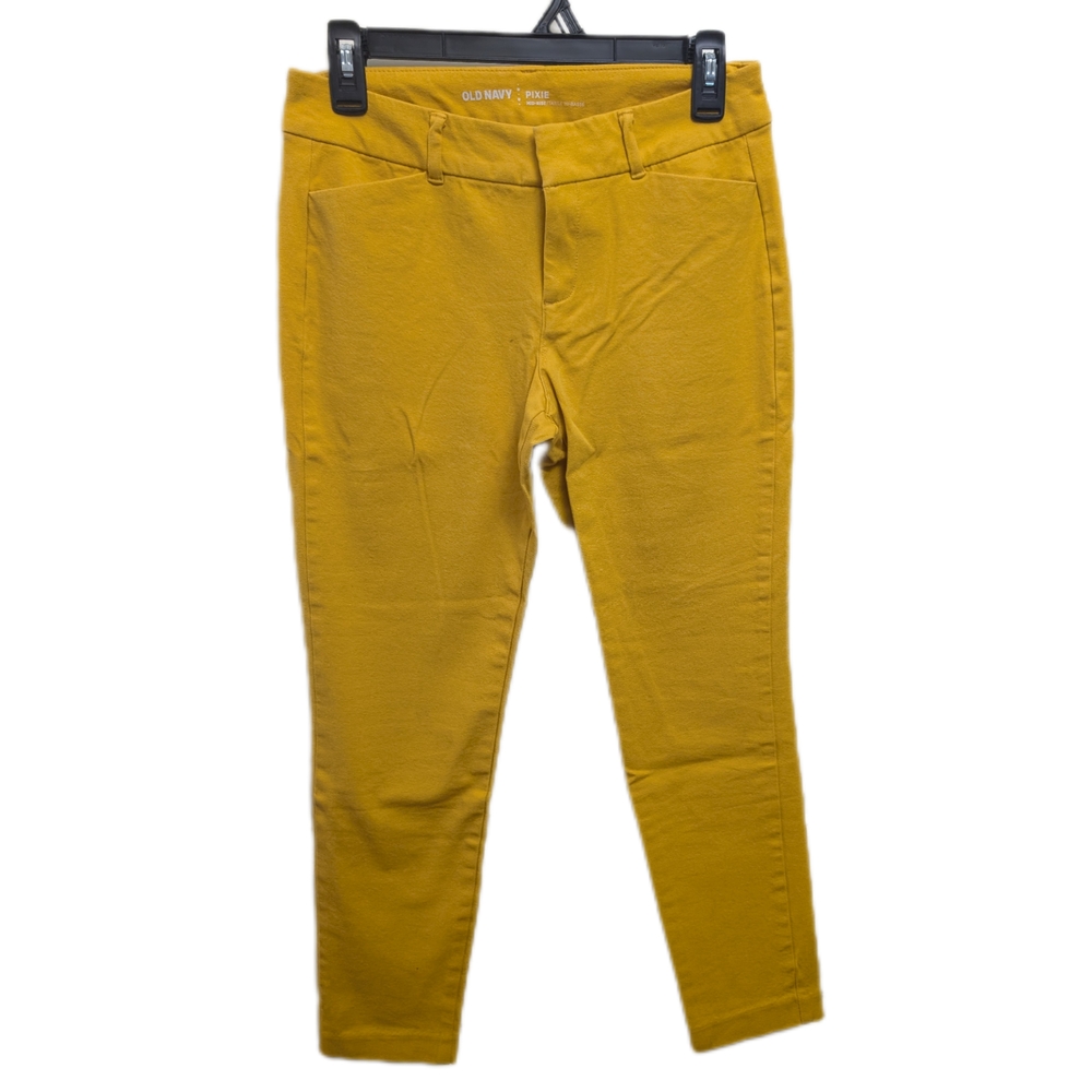 Old Navy Yellow Jeggings Slim Fit